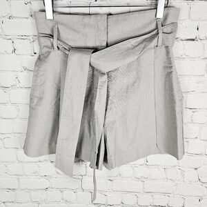 WILFRED ARITZIA | Marne Cairo linen blend belted high waist shorts